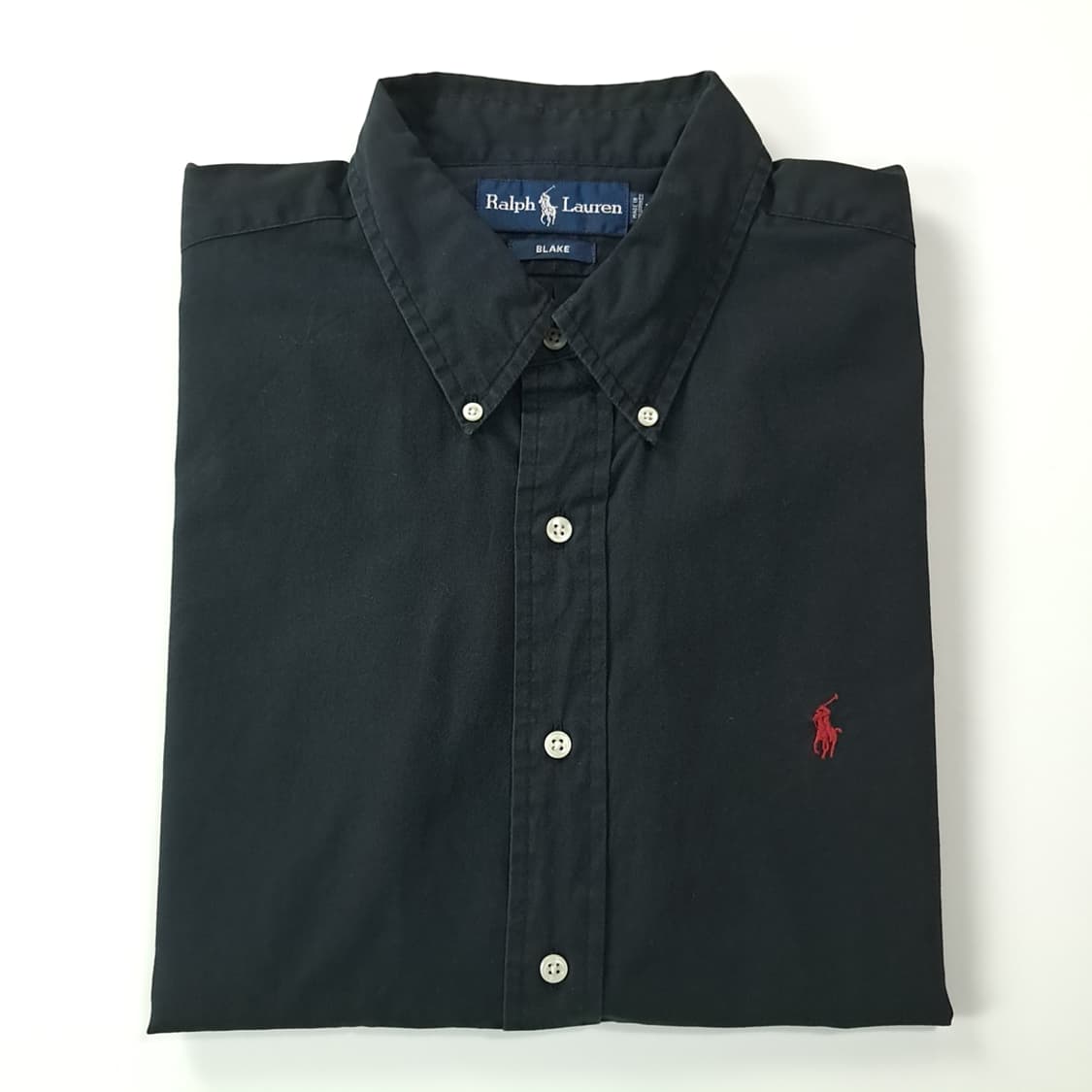 CJ044 XL 폴로 90s 블랙 반팔 셔츠 남방 상품이미지7