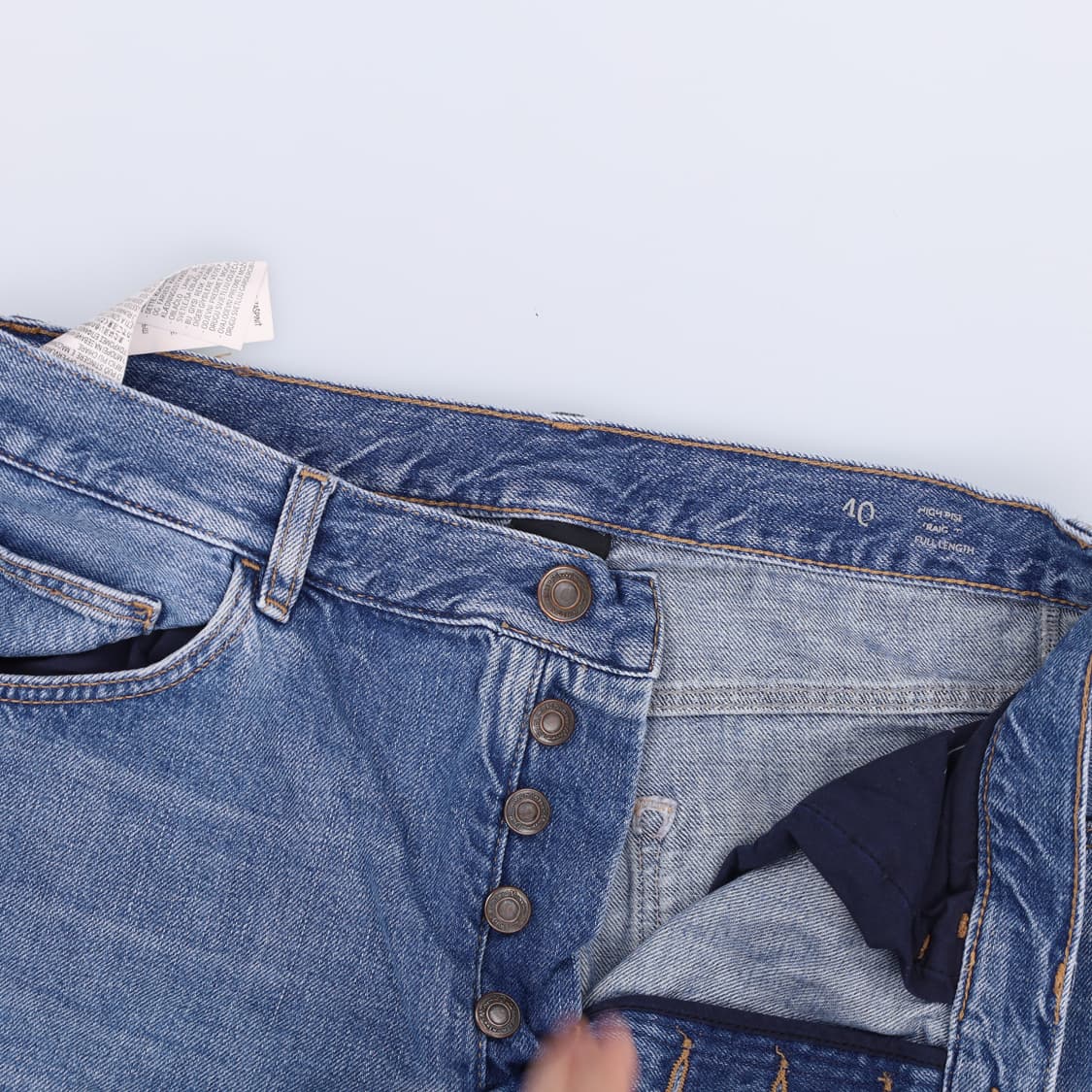 40 마시모두띠 와이드 데님팬츠 0324H1 상품이미지4