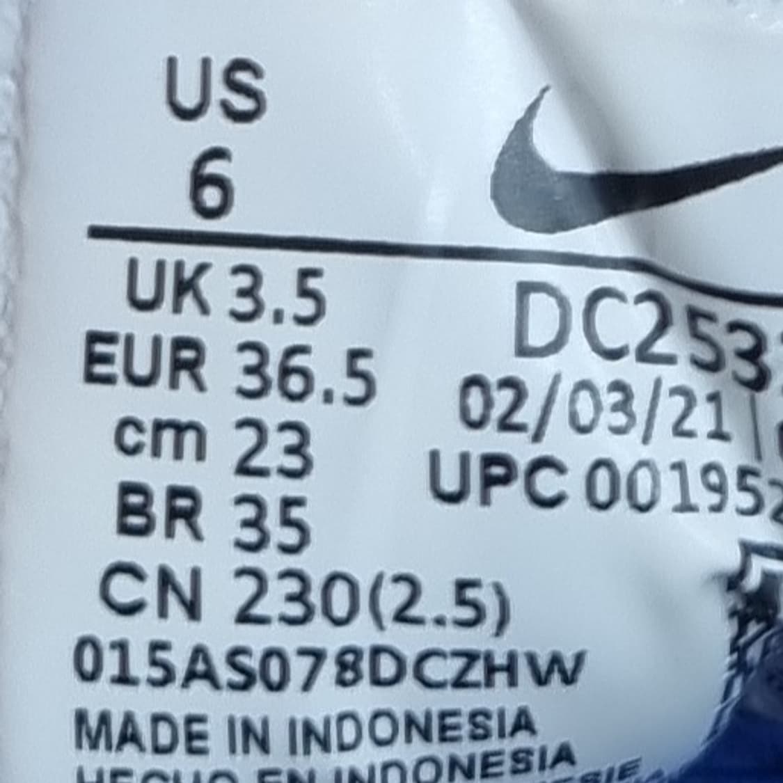 나이키 와플원 여성운동화230 상품이미지6