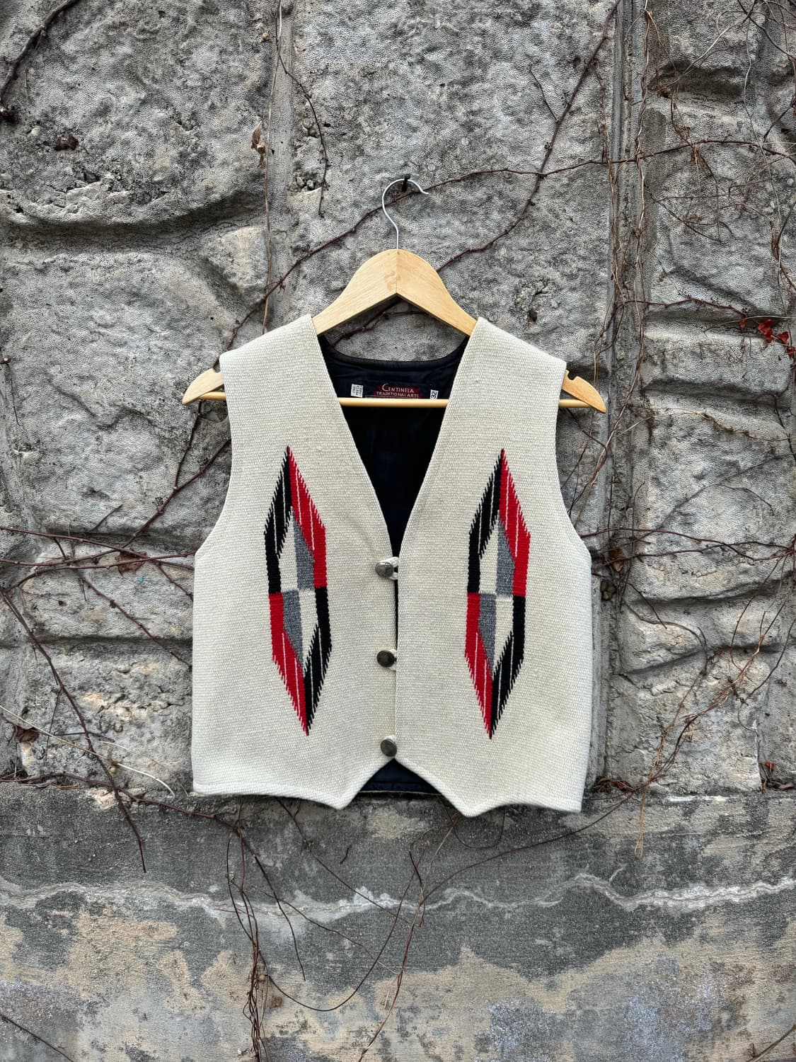 센티넬라 나바호 네이티브 패턴 웨스턴 오르테가 치마요 베스트 조끼 상품이미지1