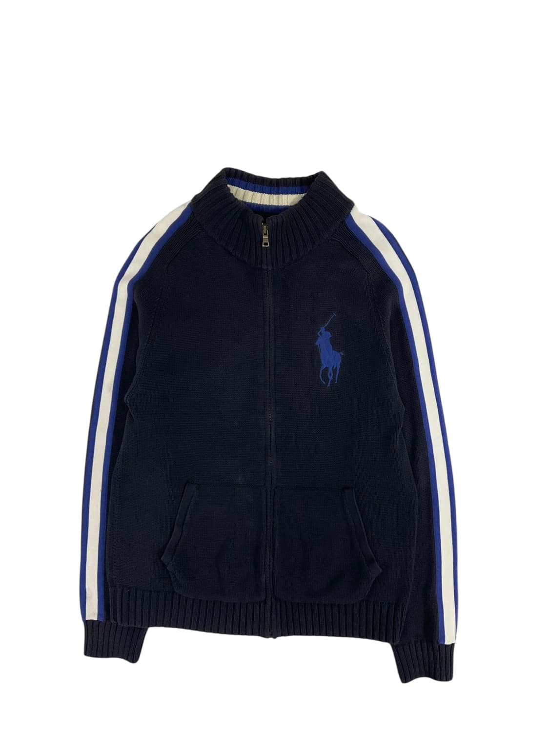 폴로 니트 집업 상품이미지1