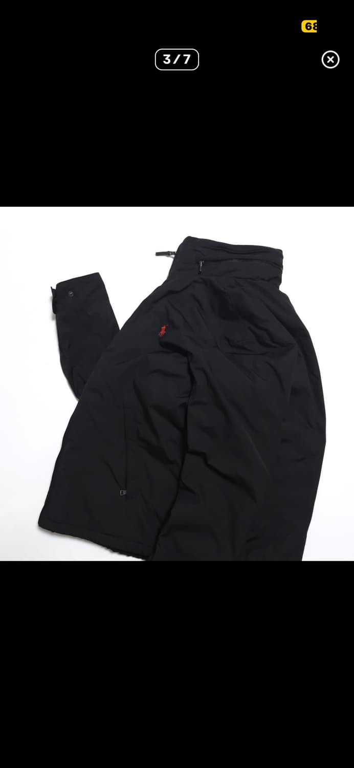 폴로 랄프로렌 폴리쉘 페리 기모 점퍼 자켓 블랙 상품이미지3