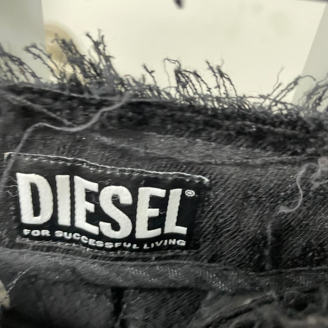 디젤 데미지 팬츠 블랙 새상품 48 상품이미지6