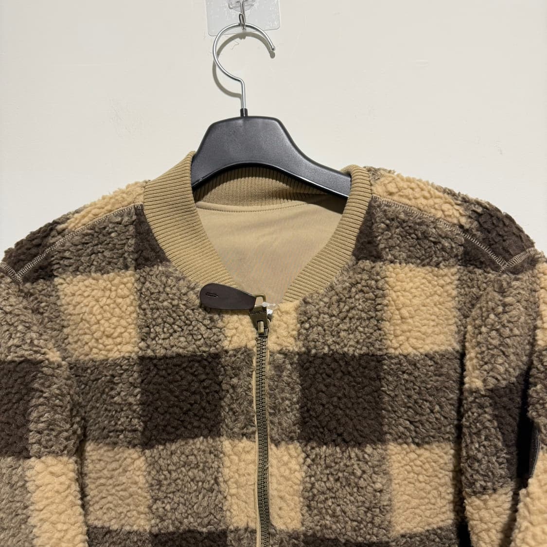 지프 양면 리버시블 후리스 항공점퍼 상품이미지7