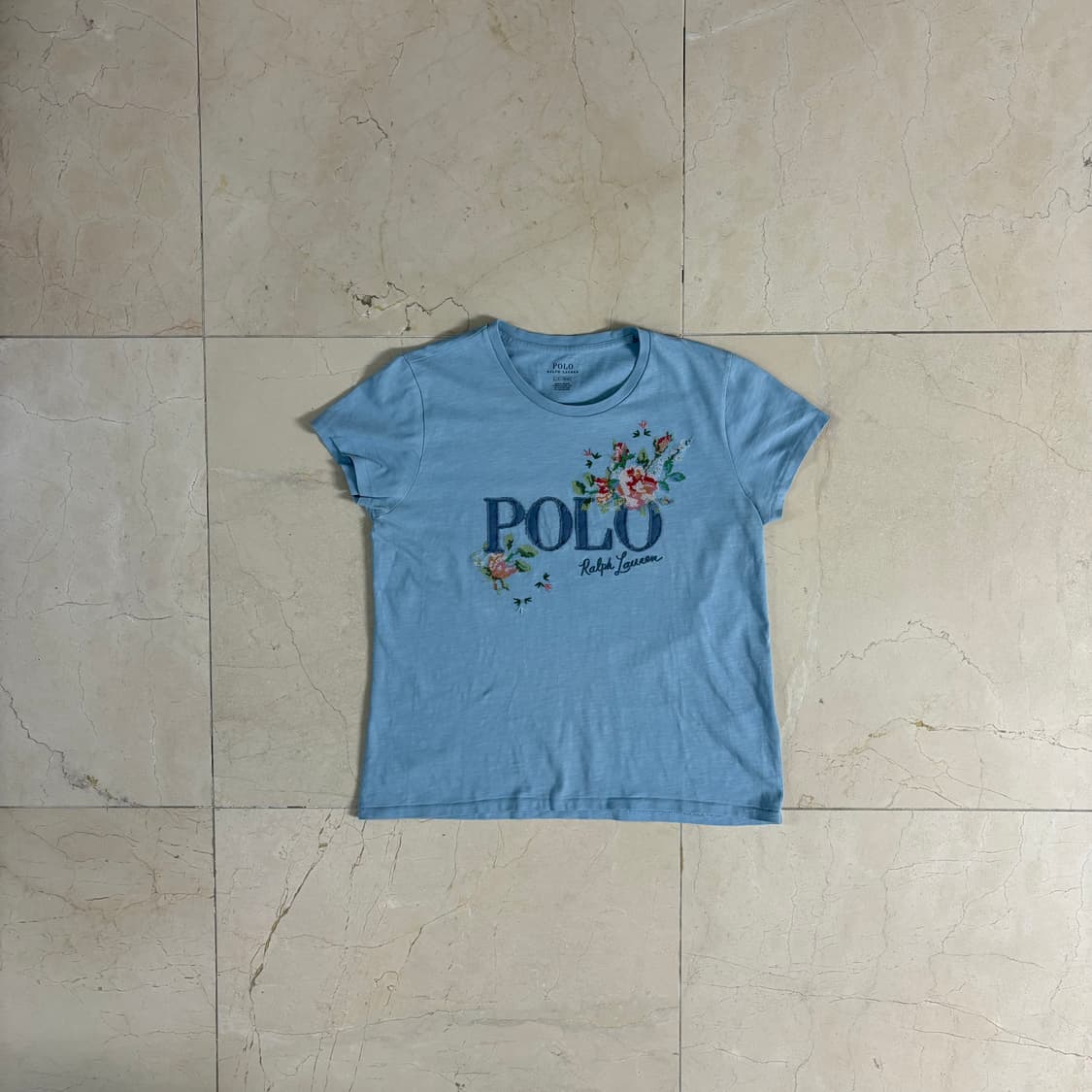 Polo Ralph Lauren Floral Logo Tee 상품이미지5