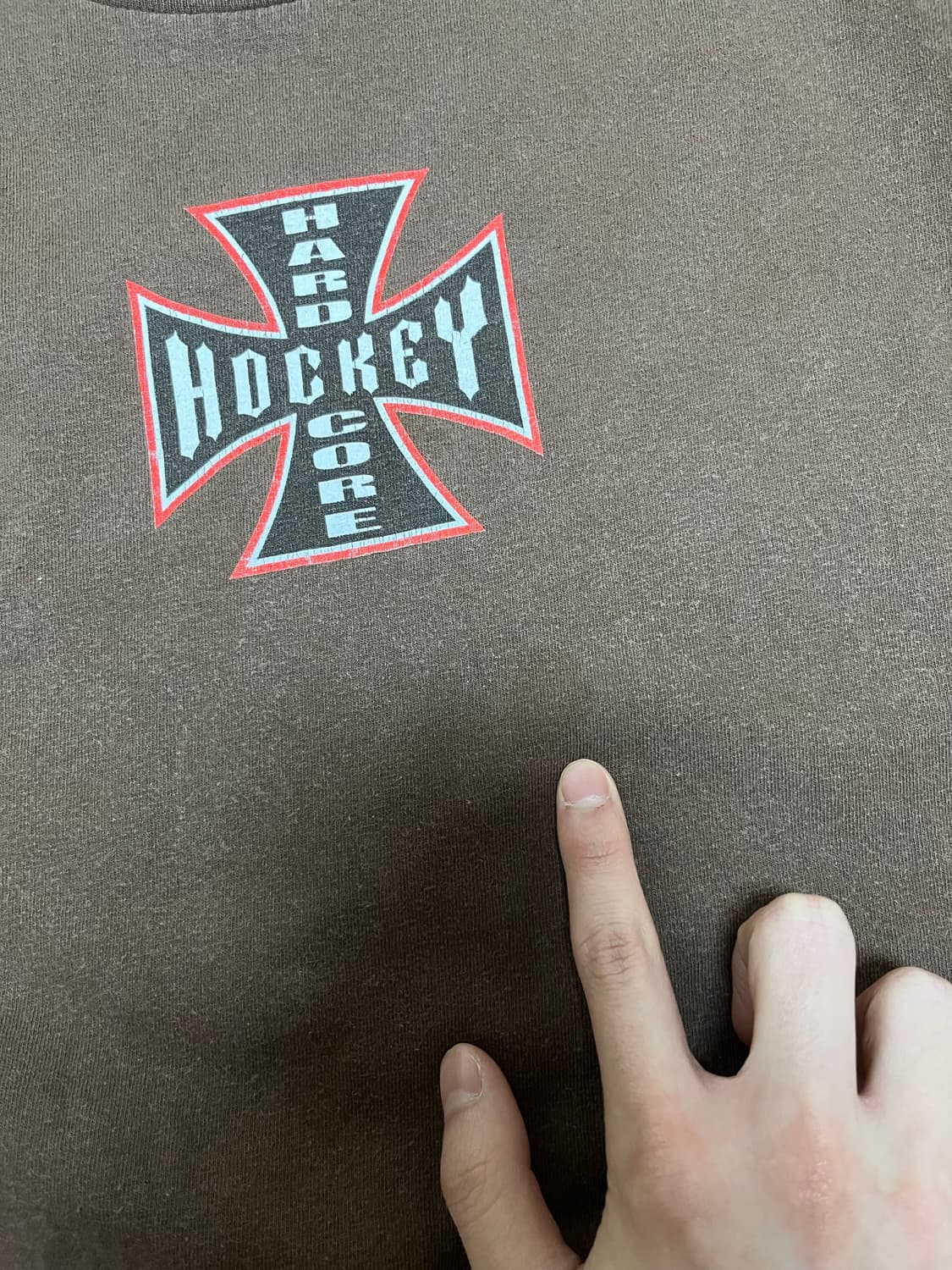 Hardcore Hockey 00s 빈티지 티셔츠 상품이미지3