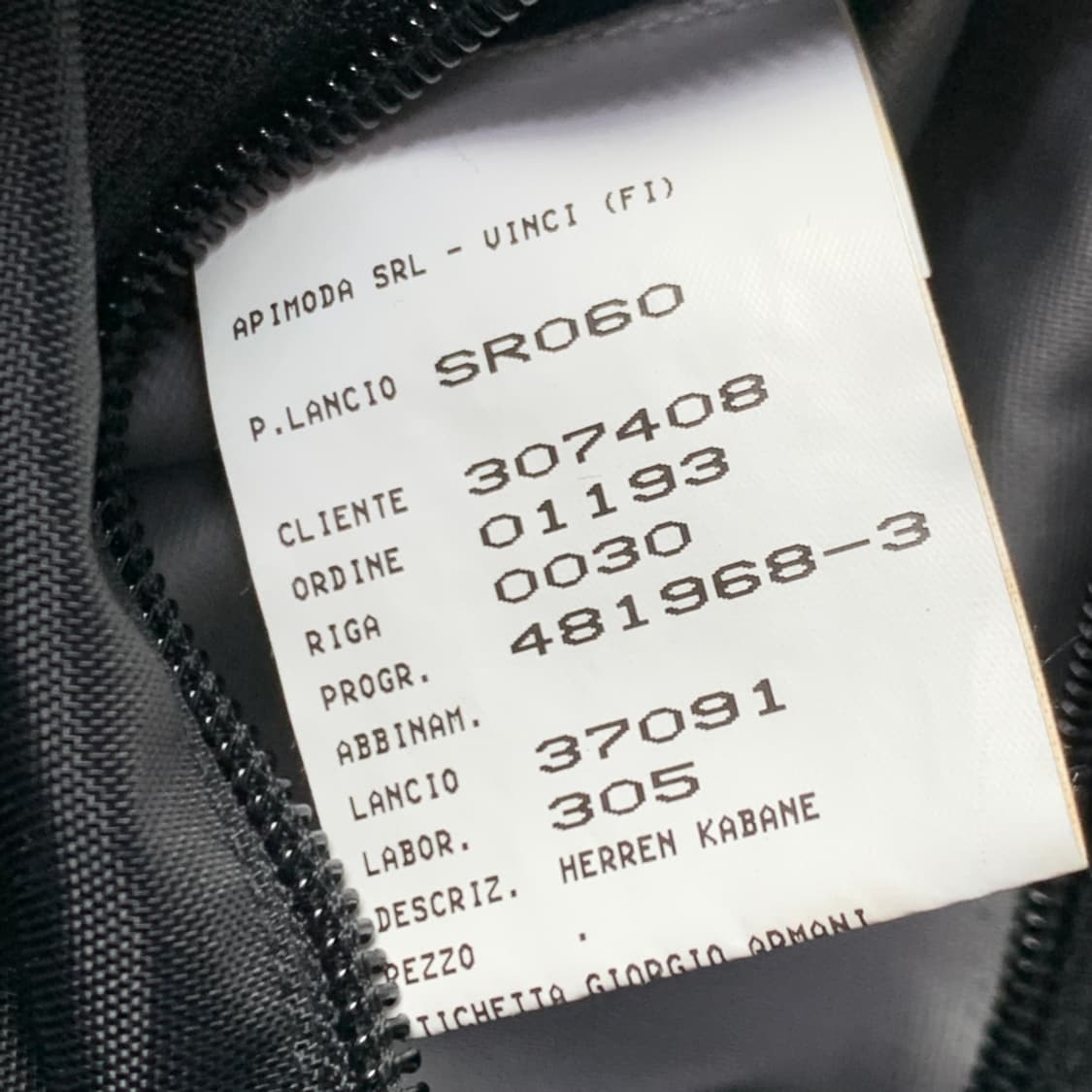 [54/정품] 아르마니 꼴레지오니 필드 자켓 블랙 L1-0029 상품이미지7