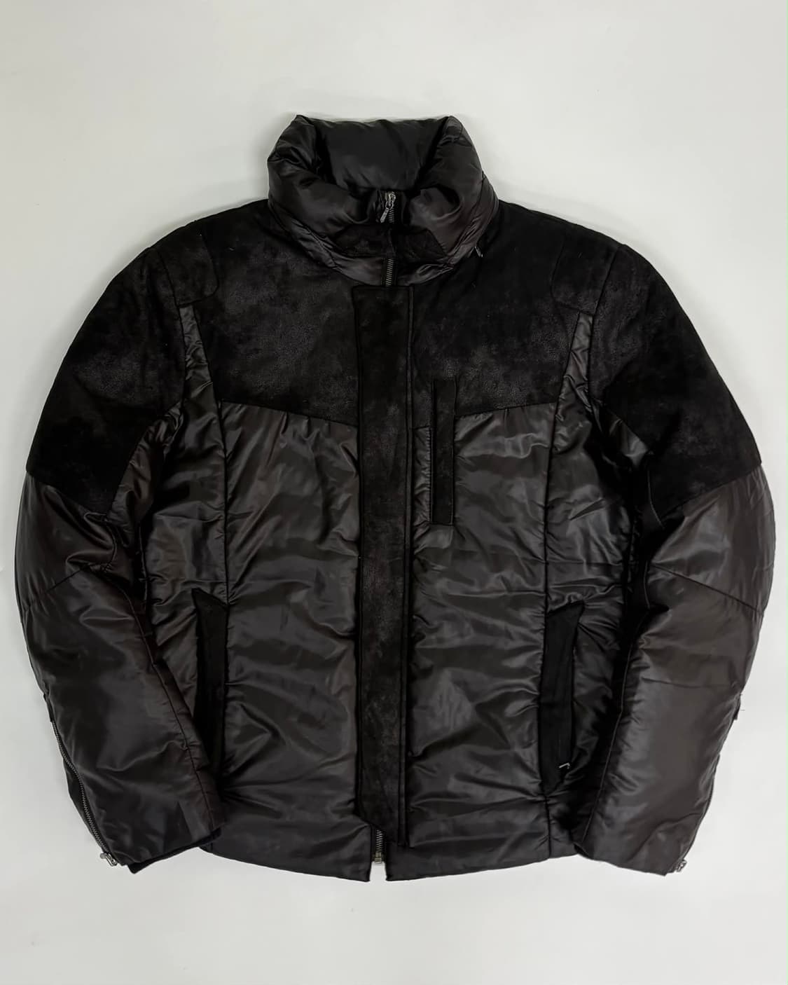 [110] 타임 옴므 벨벳 블렌딩 다운 테크웨어 패딩 자켓 상품이미지1