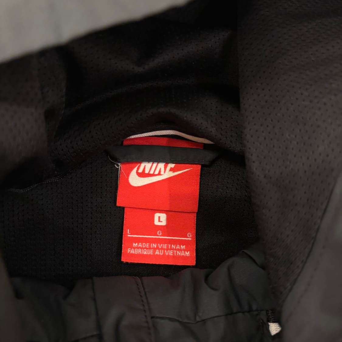 나이키 블랙 윈드러너 바람막이 상품이미지3