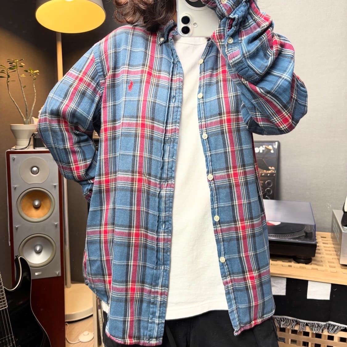폴로 체크셔츠 상품이미지1