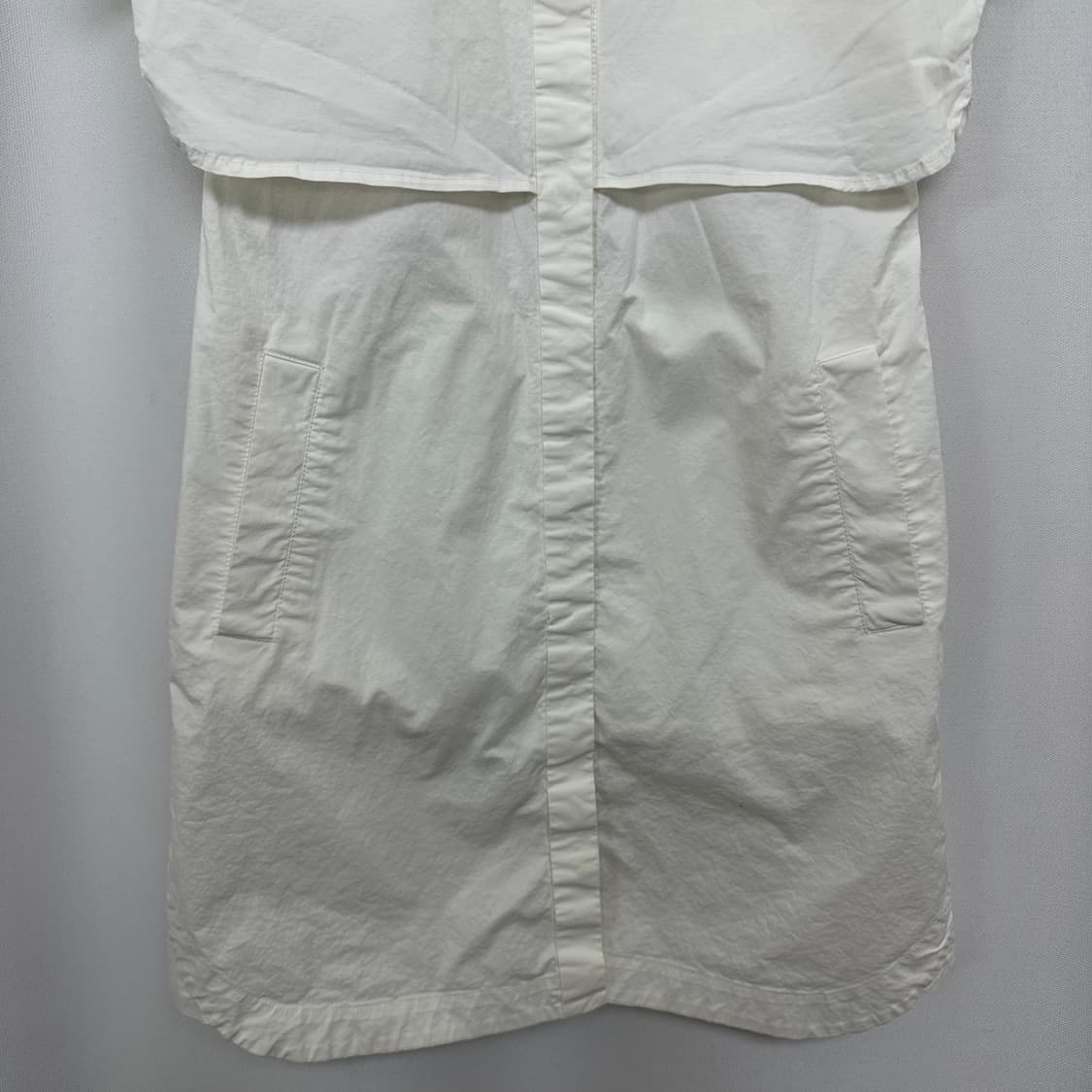   라코스테 여자 셔츠 면원피스 화이트 90(34) 상품이미지4