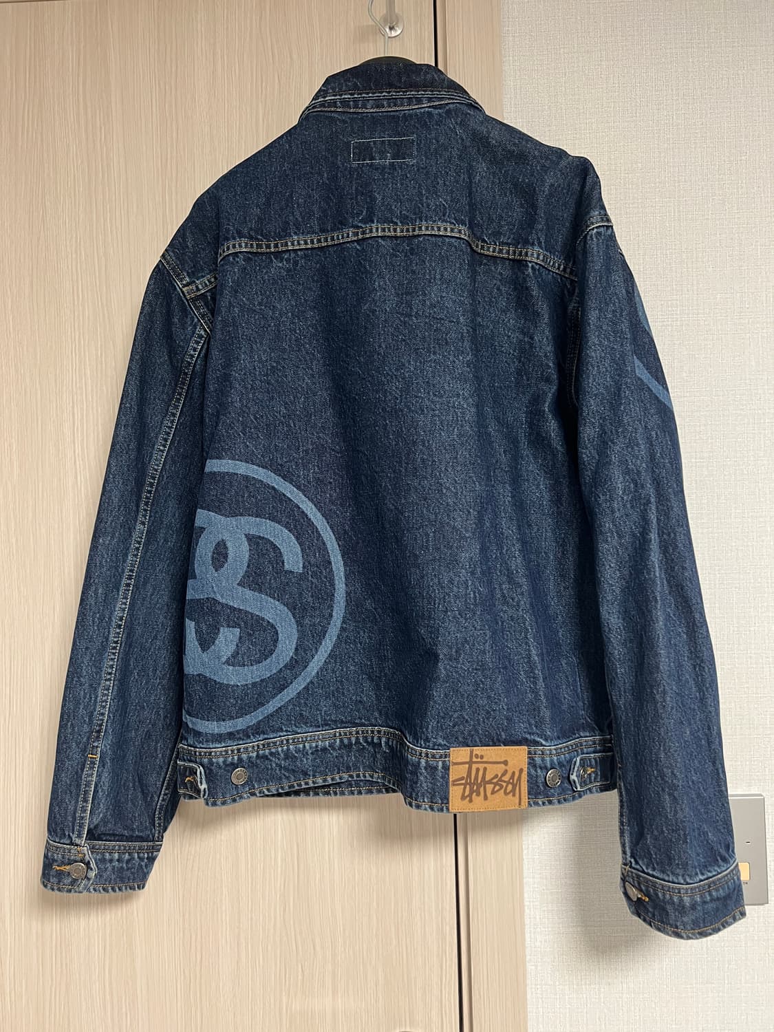 스투시 SS 링크 집 워크 자켓 원 워시 L 상품이미지2