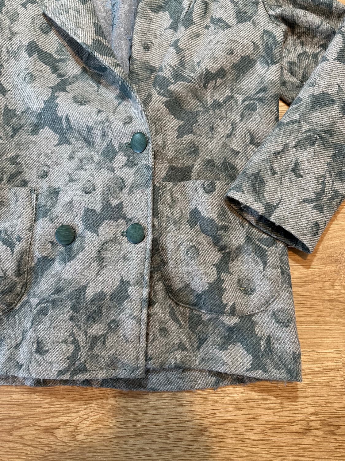 플라워 패턴 블레이저 상품이미지3