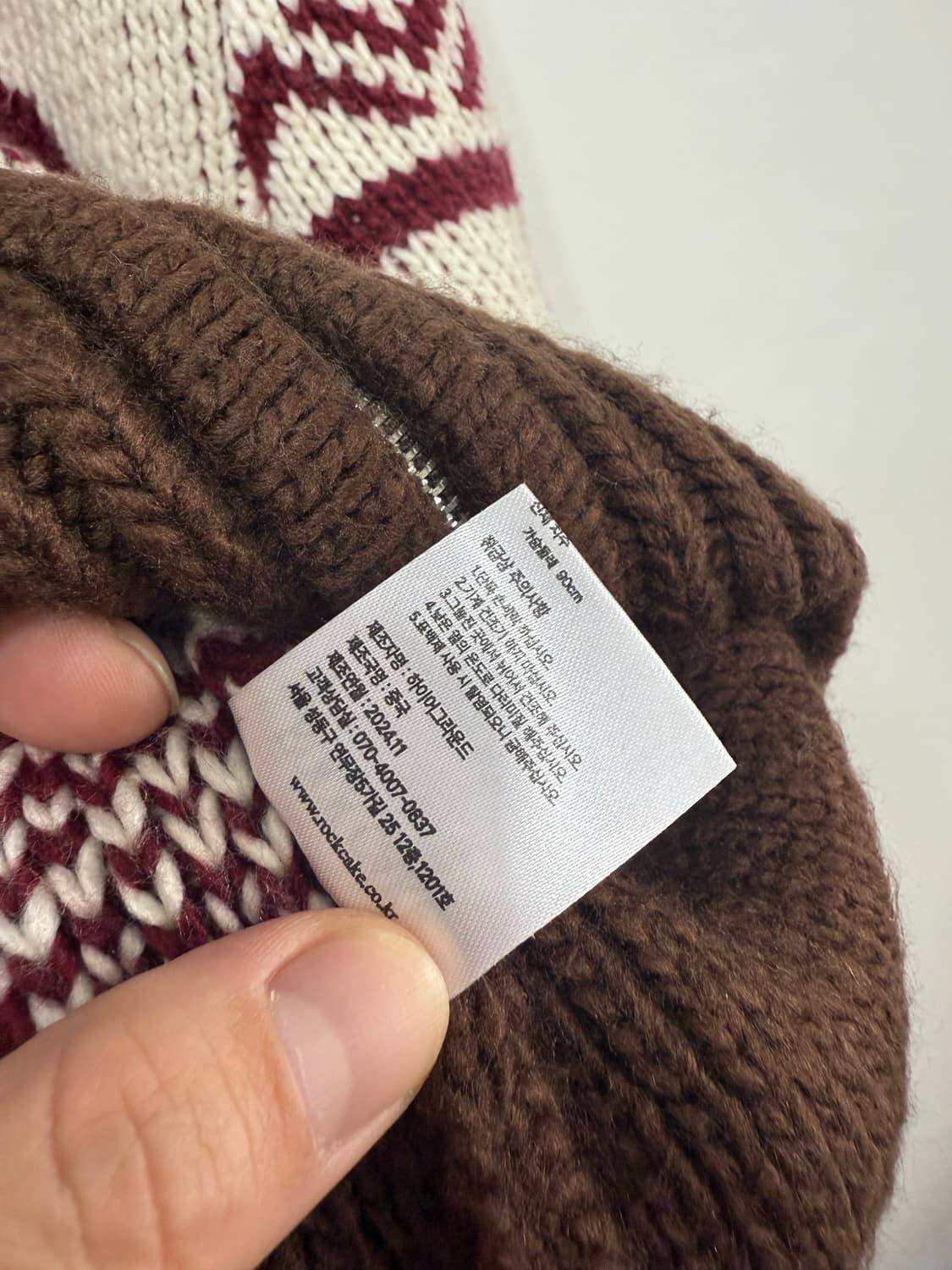 락케이크 플라워 코위찬 투웨이 니트 가디건 S 상품이미지10