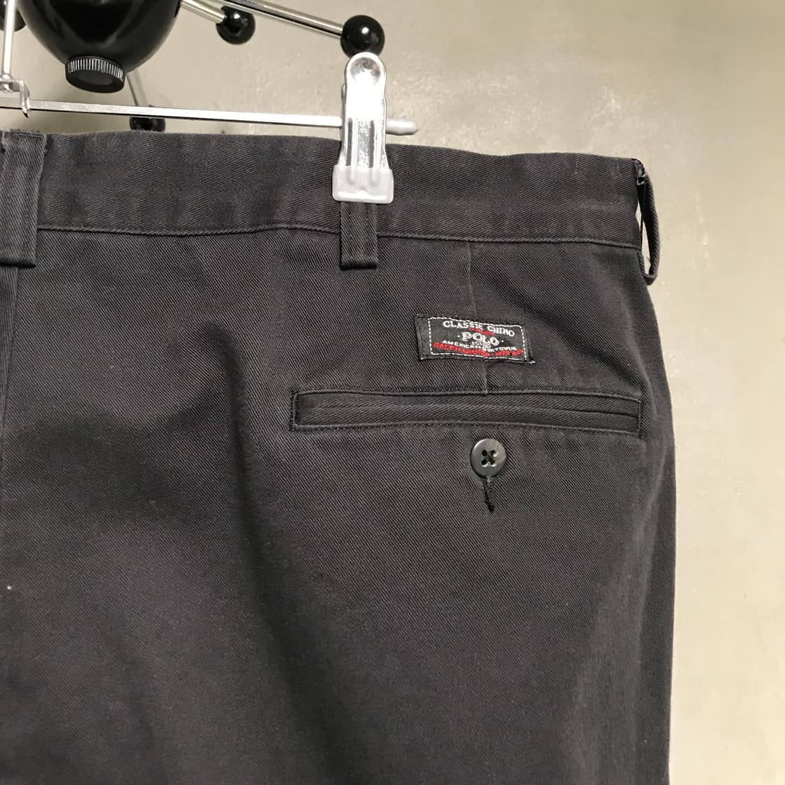 폴로 랄프로렌 블랙 치노 팬츠 38/36 상품이미지4