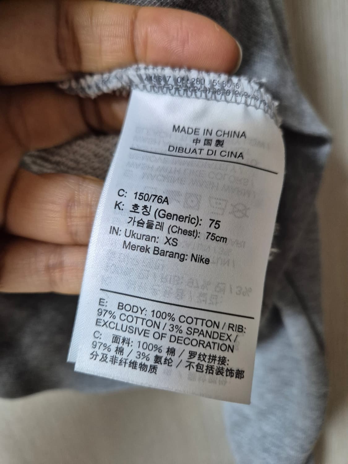 (25년) 나이키 피닉스 하프집업 크롭 맨투맨 티셔츠 XS 상품이미지6