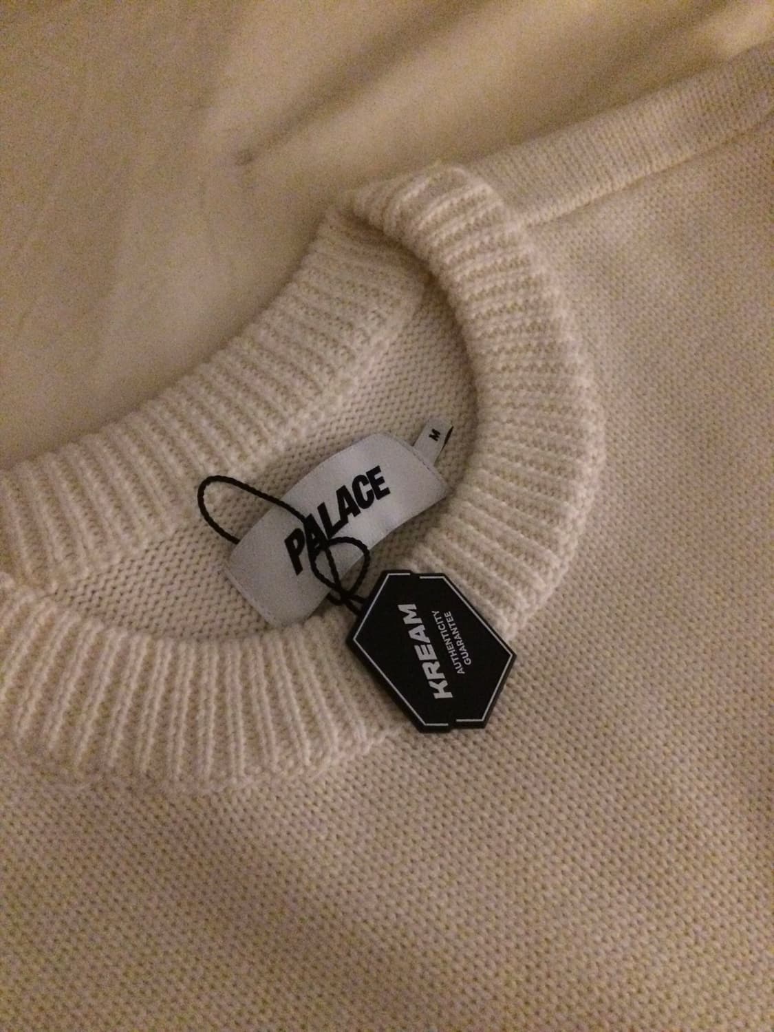 [M] 팔라스 코지 니트 화이트 상품이미지2