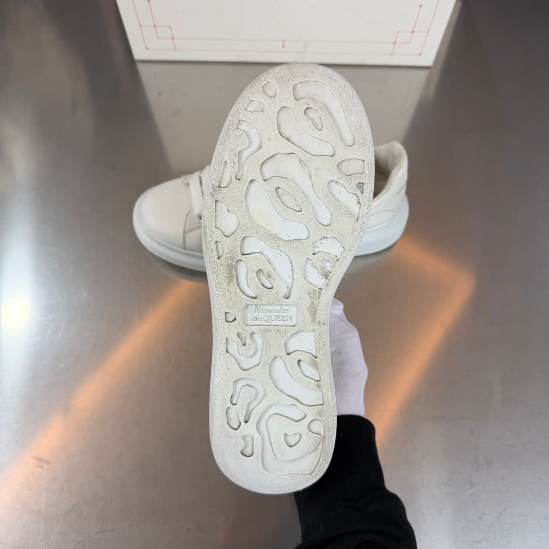 알렉산더 맥퀸 오버솔 스니커즈 신발 (39) 상품이미지2