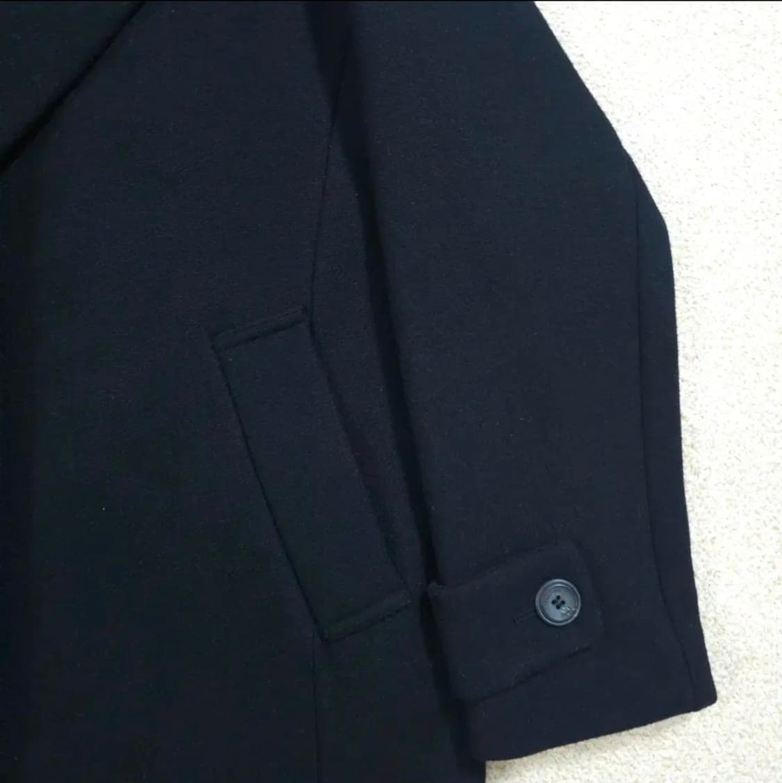 (M)써스데이아일랜드 빅카라 싱글 코트 네이비 상품이미지4