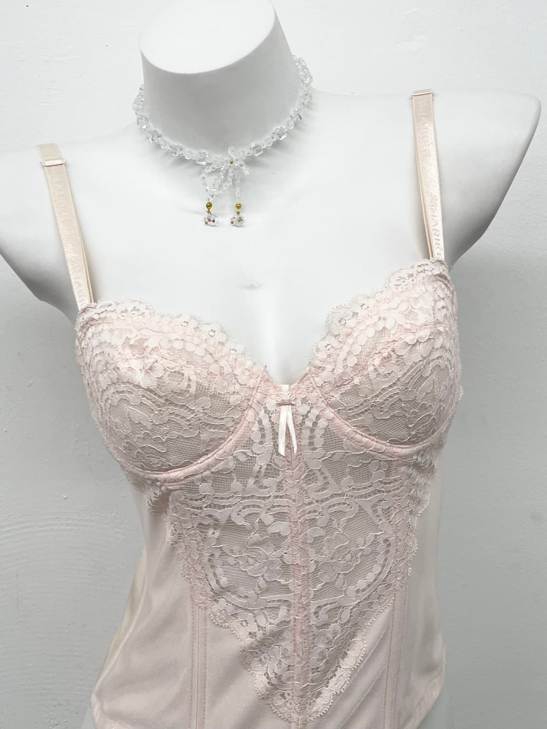 핑크페어리 레이스 코르셋 상품이미지2