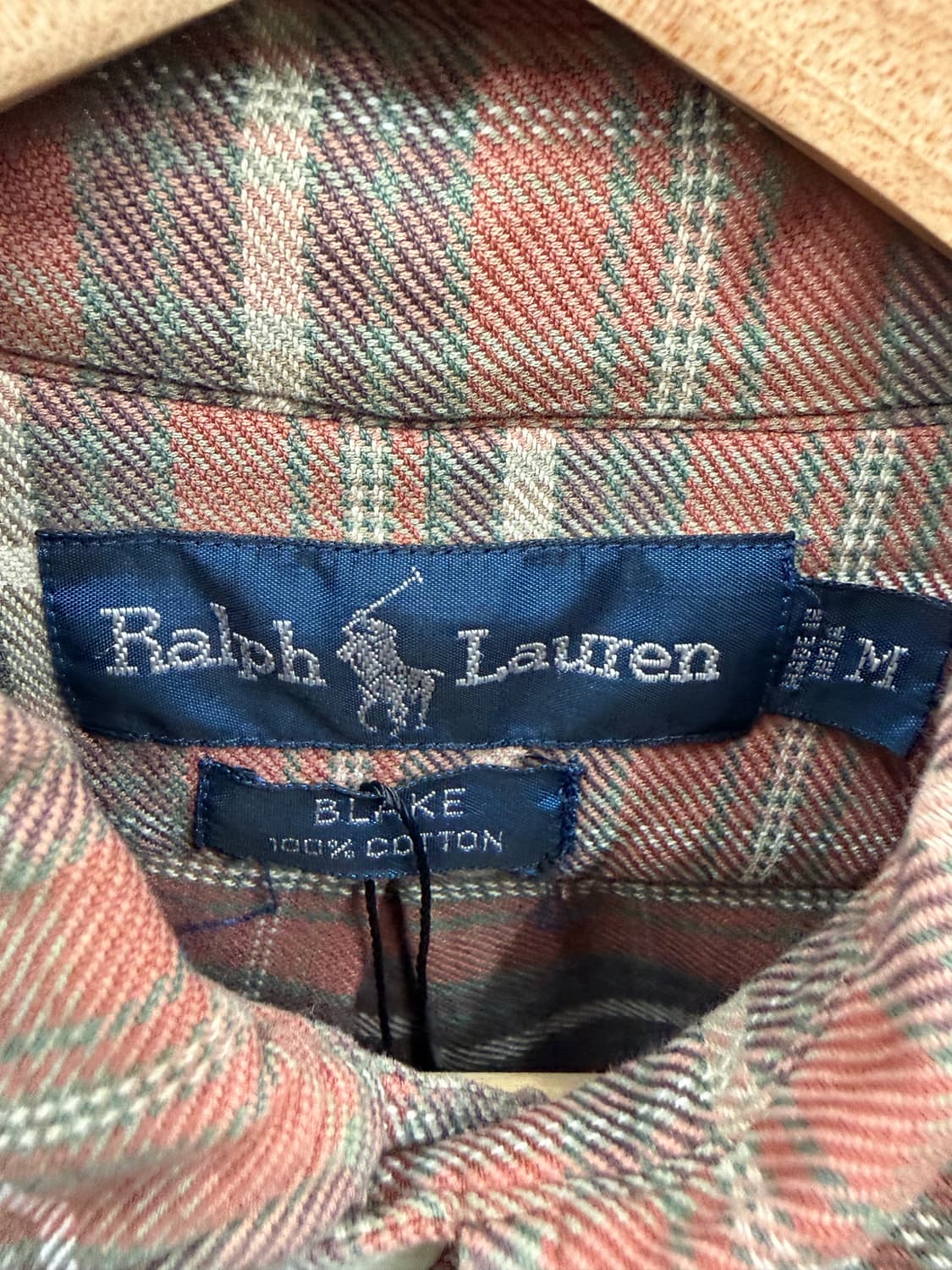 폴로 랄프로렌 플란넬 체크 셔츠 상품이미지7