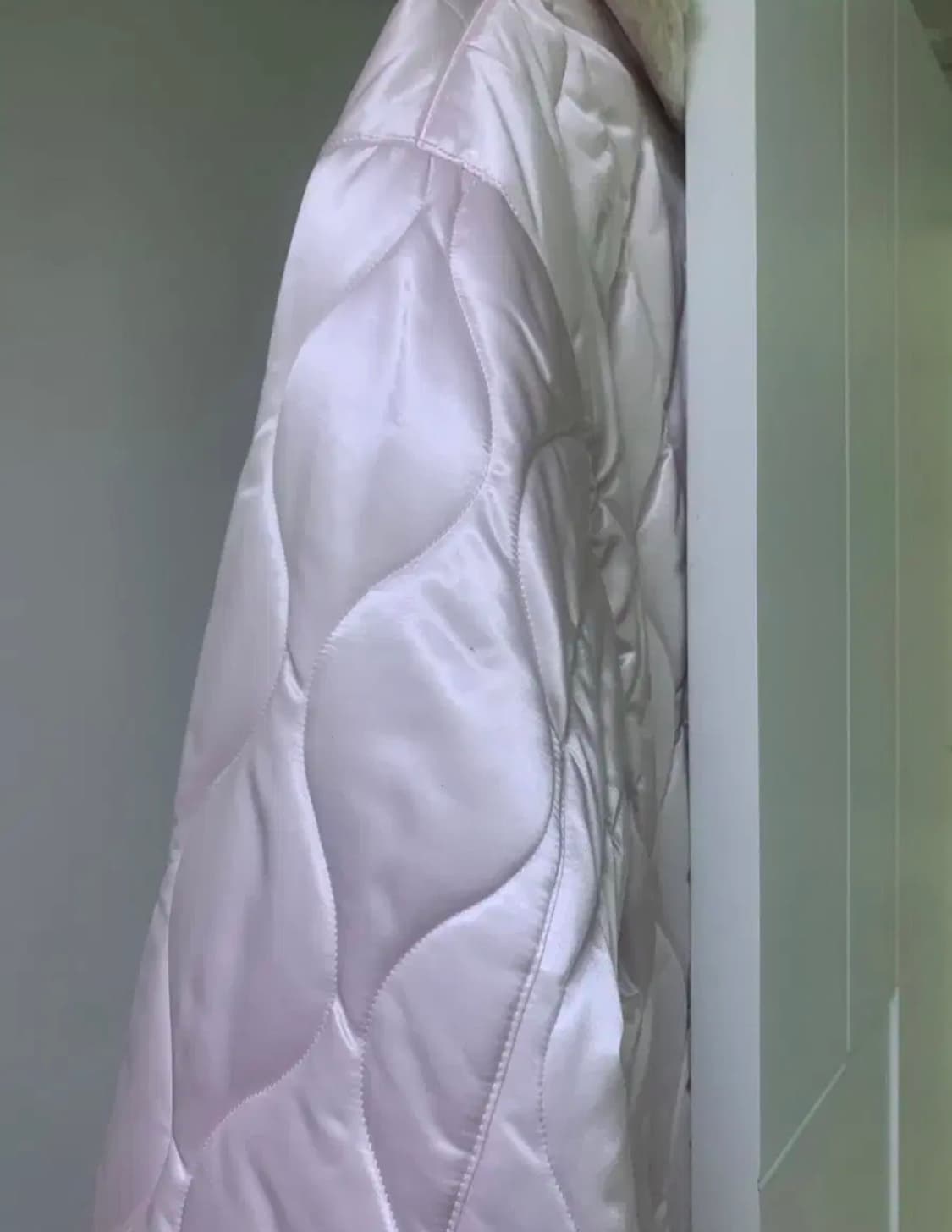 MIU MIU 시어링 카라 넥 퀼팅 집업 자켓 상품이미지8