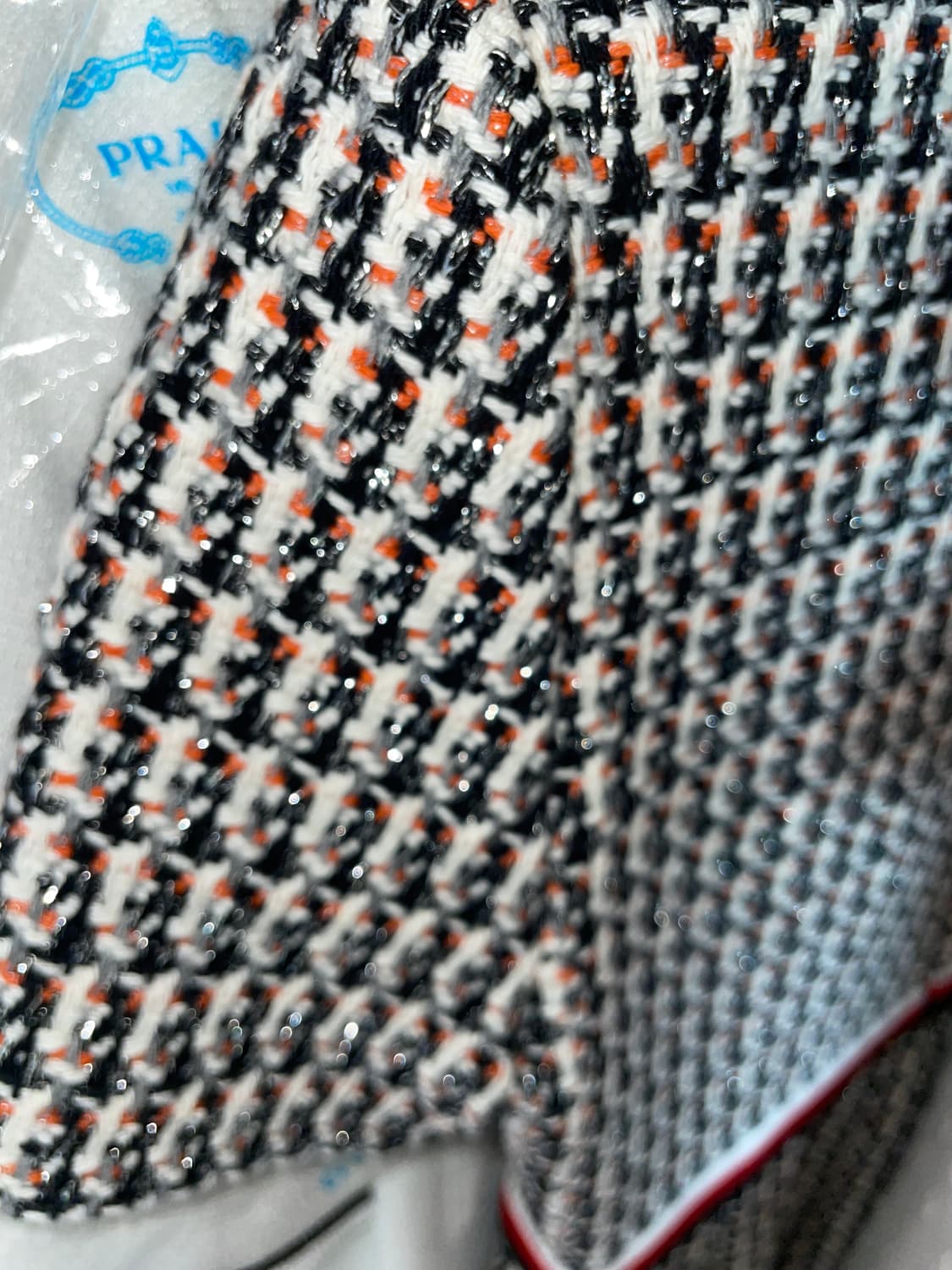 마쥬 멀티컬러 벨티드 트위드 원피스 36 상품이미지10