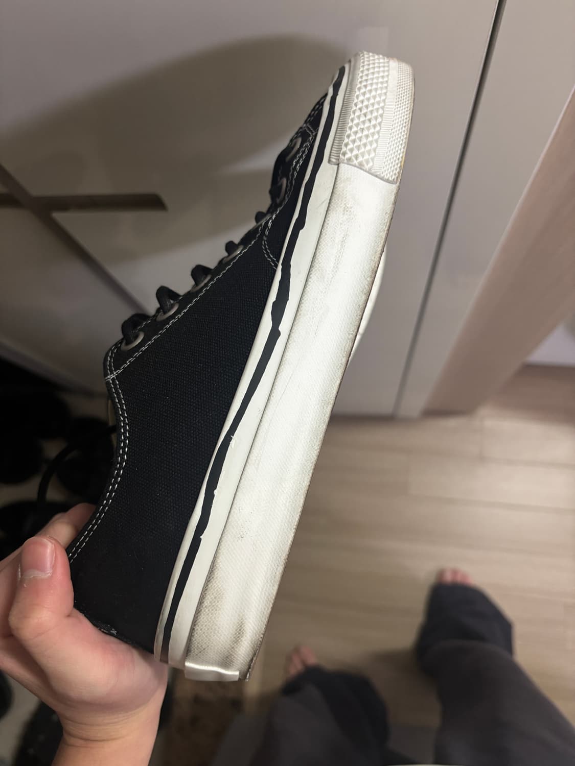 Kamiya Joey Vulcanized Sneaker-BK 270 상품이미지8