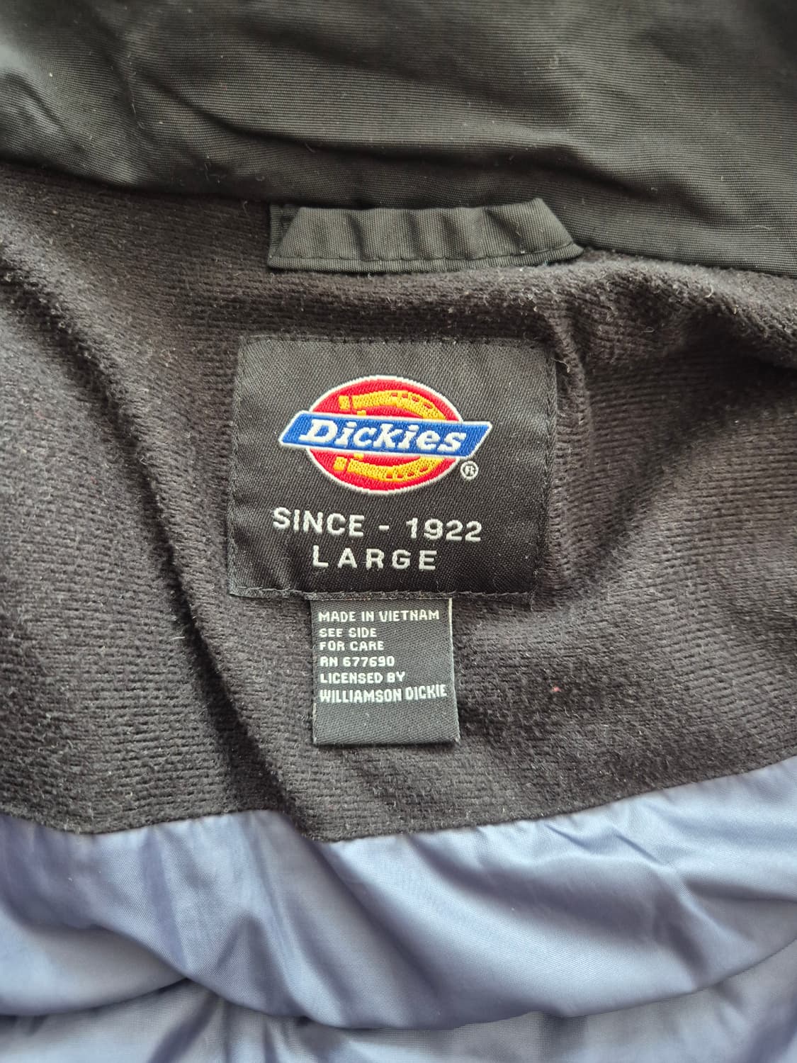 디키즈 아메리칸 패딩 블랙 L 상품이미지3