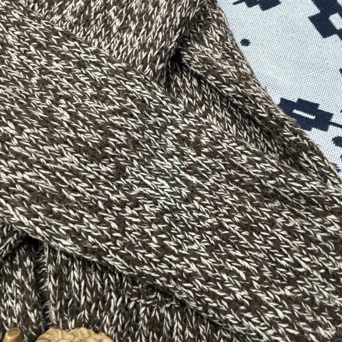 데님 앤 서플라이 랄프로렌 숄카라 더플 울 가디건 L P00005 상품이미지4