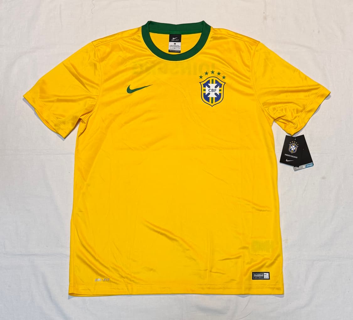 나이키 2014 브라질 국대 유니폼 옐로우 상품이미지1