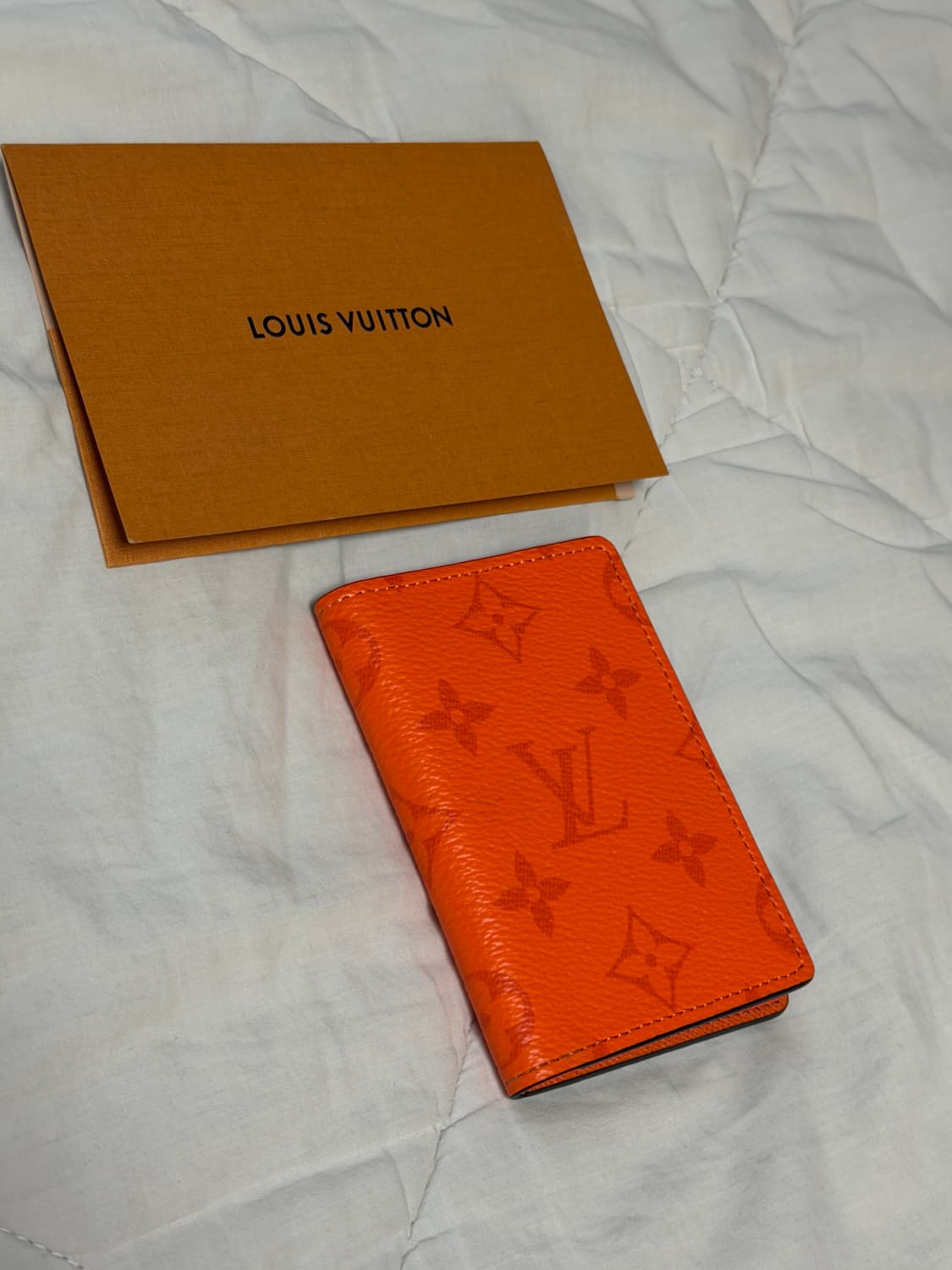루이비통 모노그램 오거나이저 오렌지 한정핀 상품이미지1