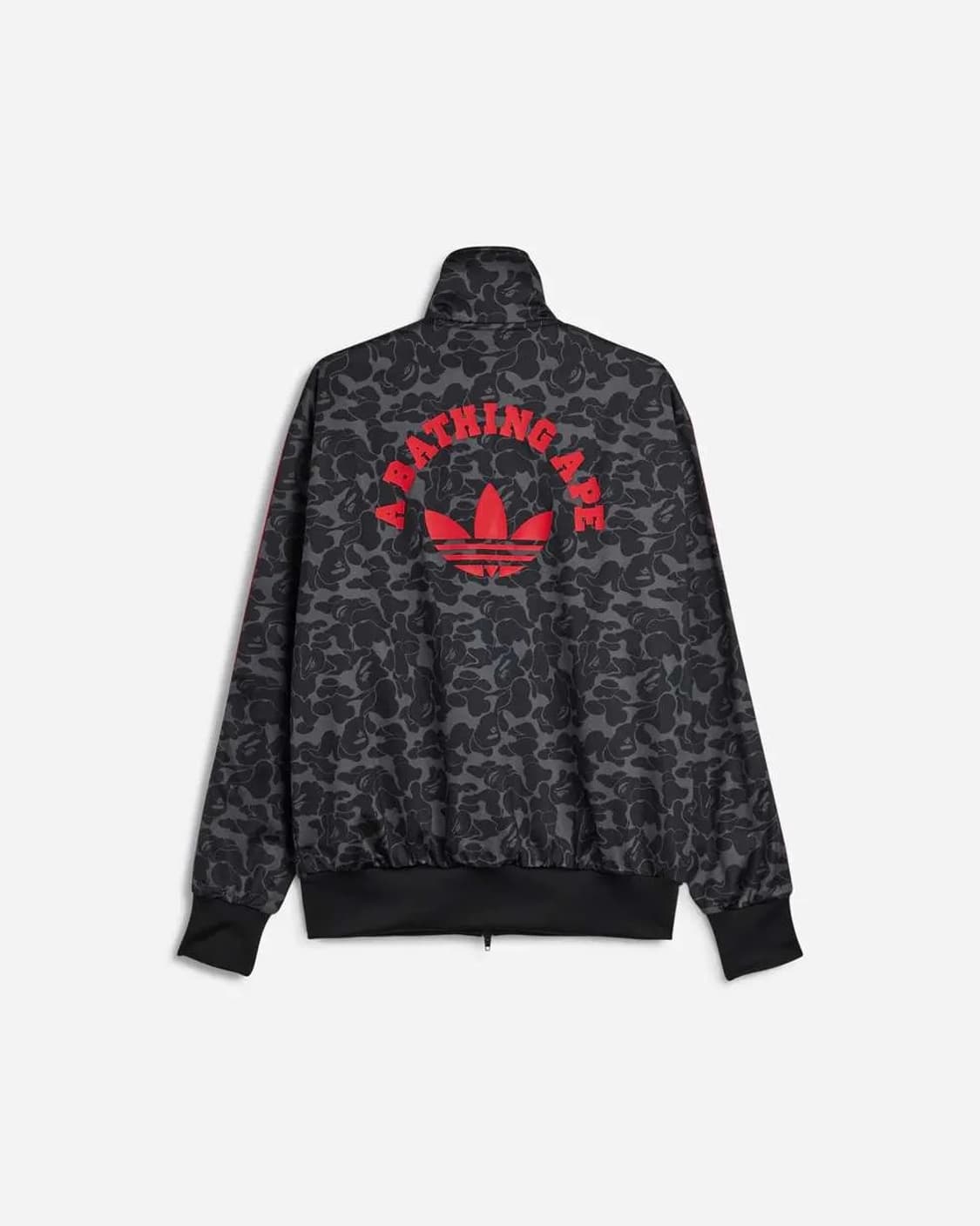 아디다스 x 베이프 올오버 프린트 트랙 탑 블랙 상품이미지2