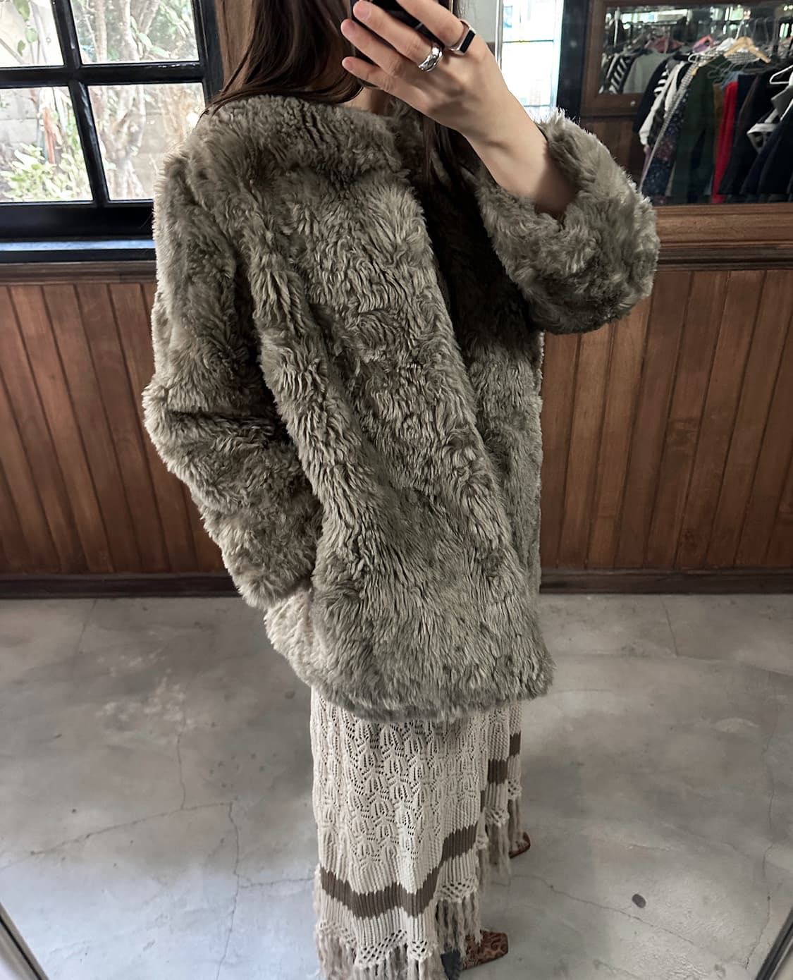 ROFE middle faux fur 상품이미지2