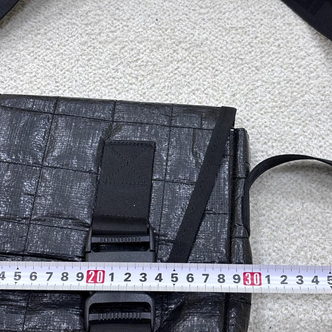 F 제리백 타폴린 퀄팅 메신저백 0407E2 상품이미지7