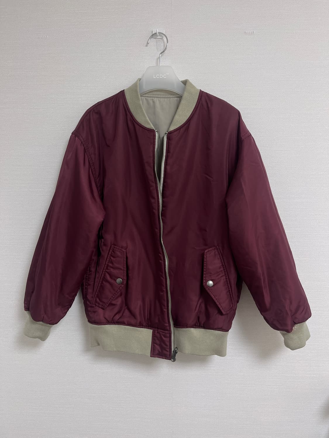 리버시블 봄버자켓 상품이미지3