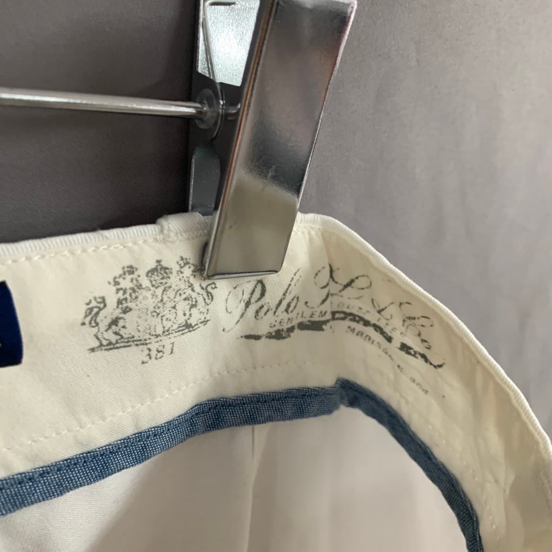 28인치 폴로랄프로렌 퀸 보이프렌드 트윌코튼 크롭 치노팬츠 면바지 상품이미지5