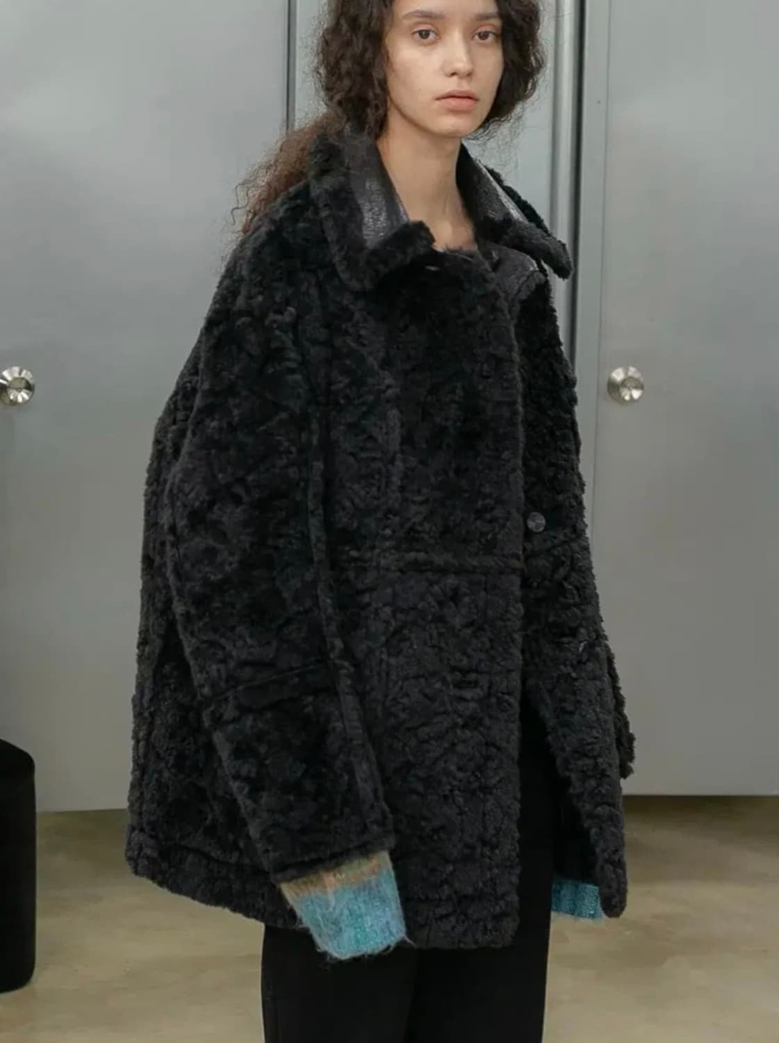 perverze 리버서블 무스탕 상품이미지2