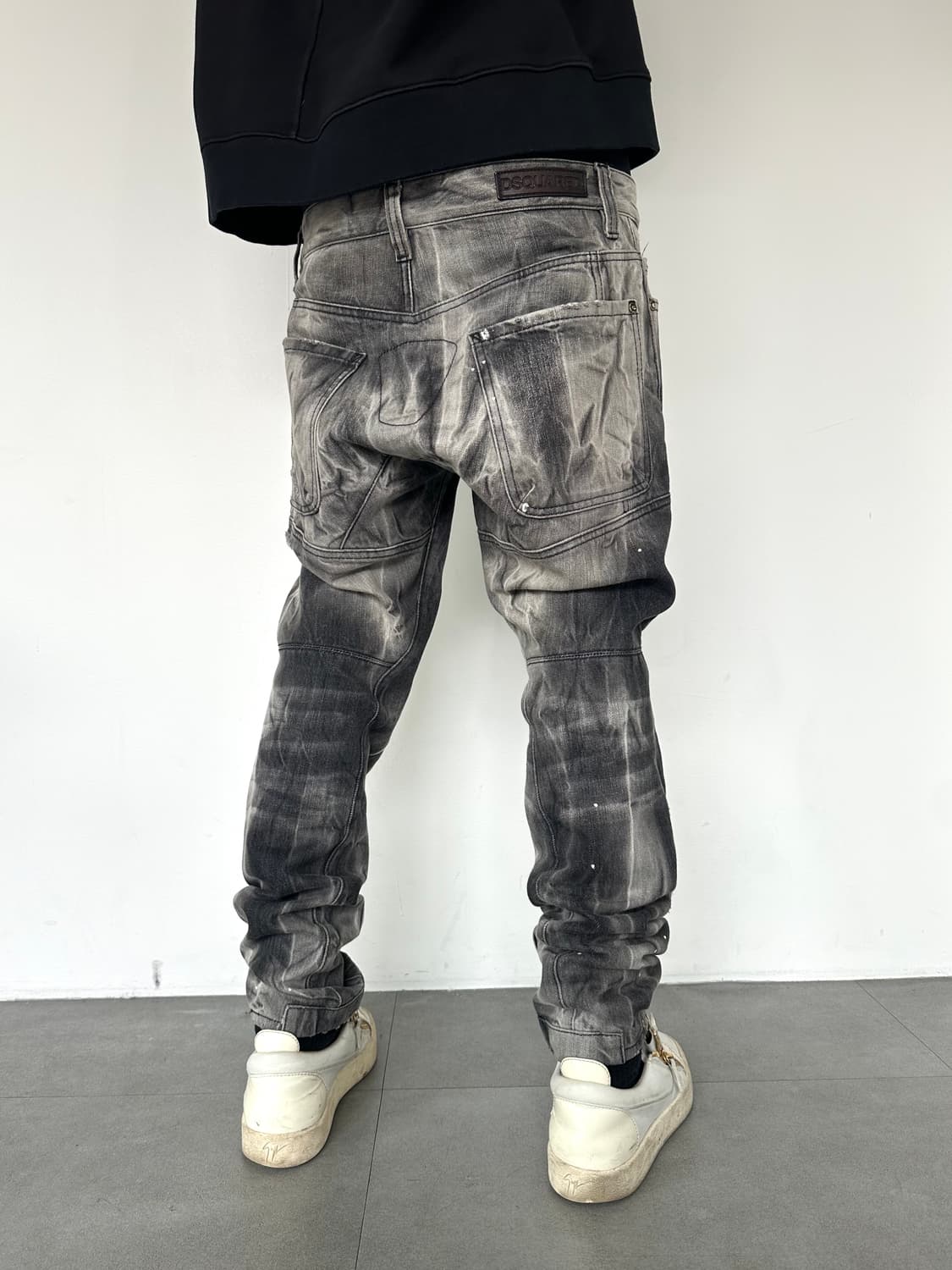 디스퀘어드 크로스 체인 아카이브 새깅진 상품이미지1