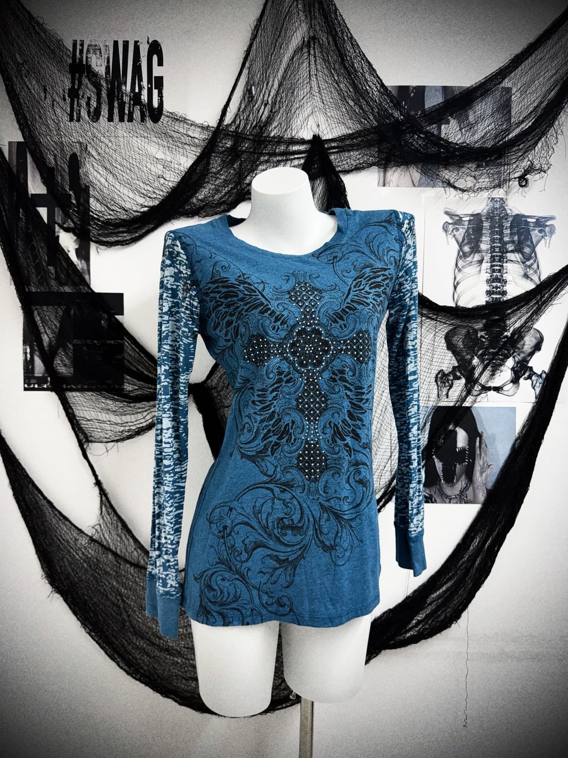 00s cubic printing longsleeve 상품이미지1