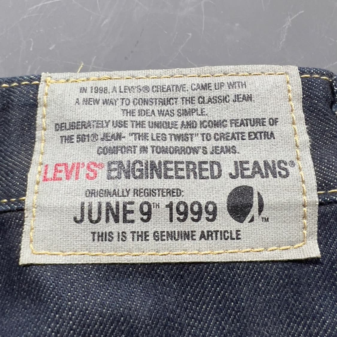 리바이스 엔지니어드 데님팬츠 상품이미지5