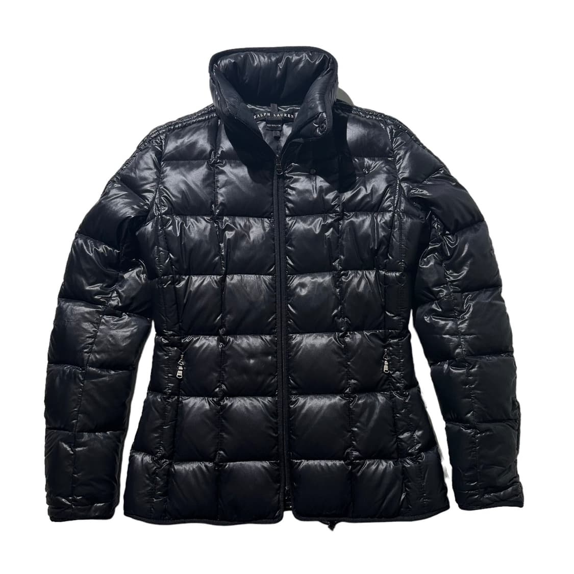 랄프로렌 블랙라벨 구스다운 셔링 숏패딩 상품이미지1