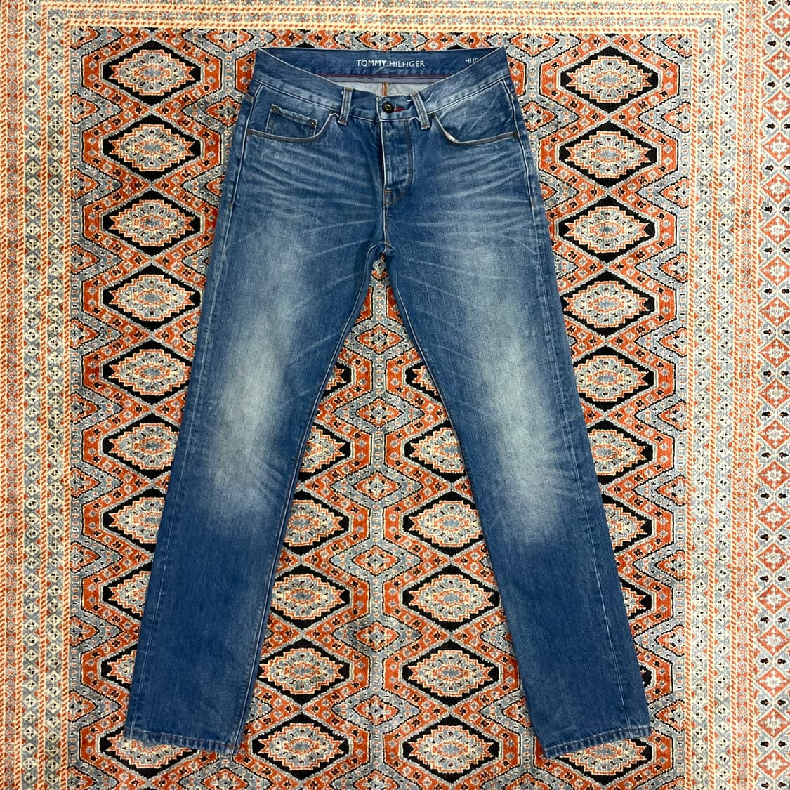 타미힐피거 중청 워싱 데님팬츠 허리 30 상품이미지1