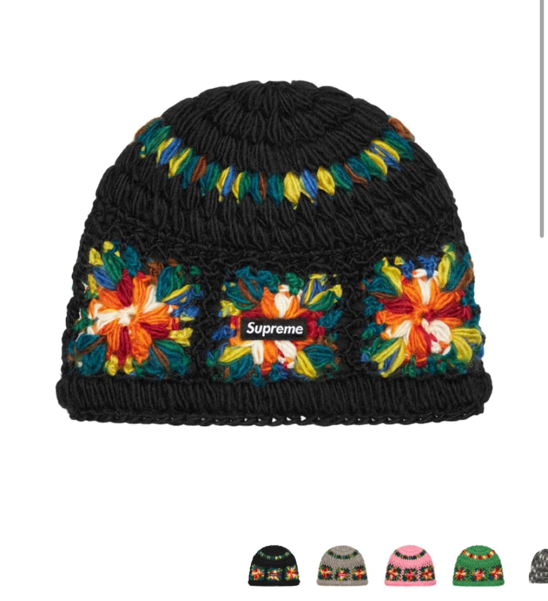 슈프림 코르셰 비니 블랙 상품이미지1