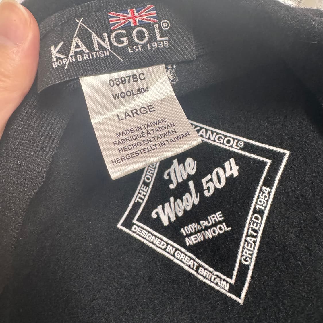 캉골 블랙 베레모 상품이미지2