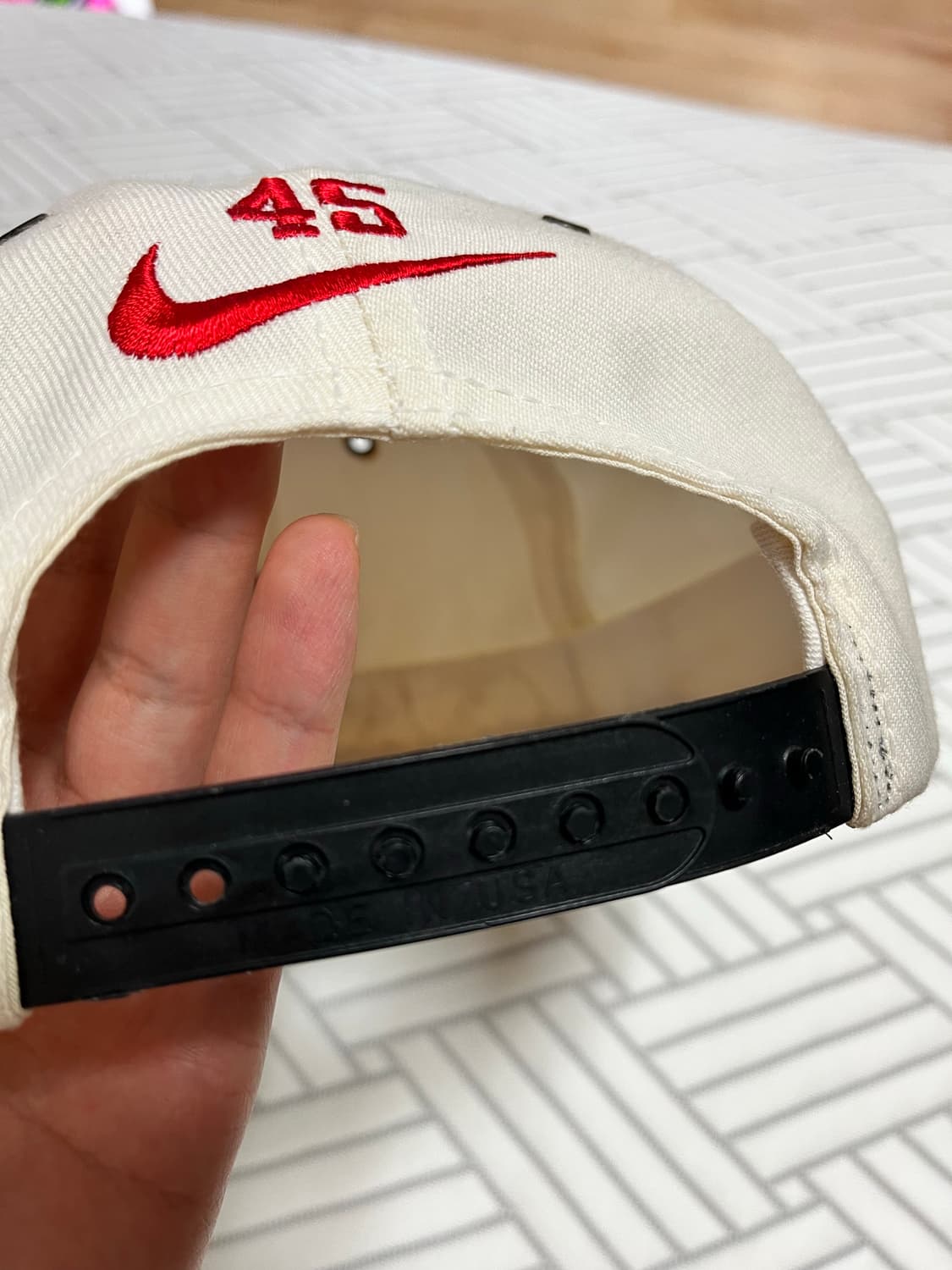(지디착) 빈티지 90s Nike Jordan 45 나이키 모자 판매 상품이미지6