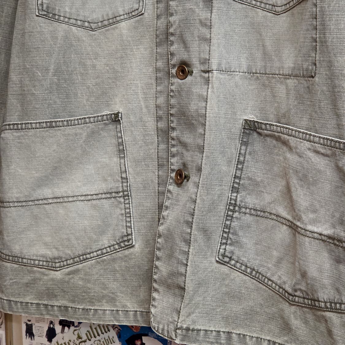 JPN 에드윈 그레이 데님 자켓 상품이미지4