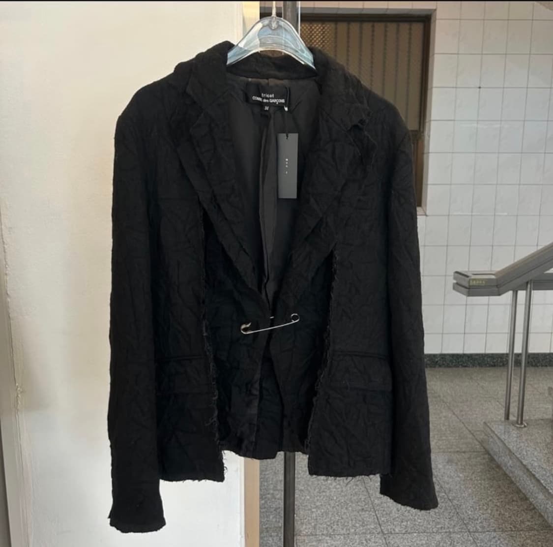 꼼데가르송 테일러 축융 자켓 상품이미지1