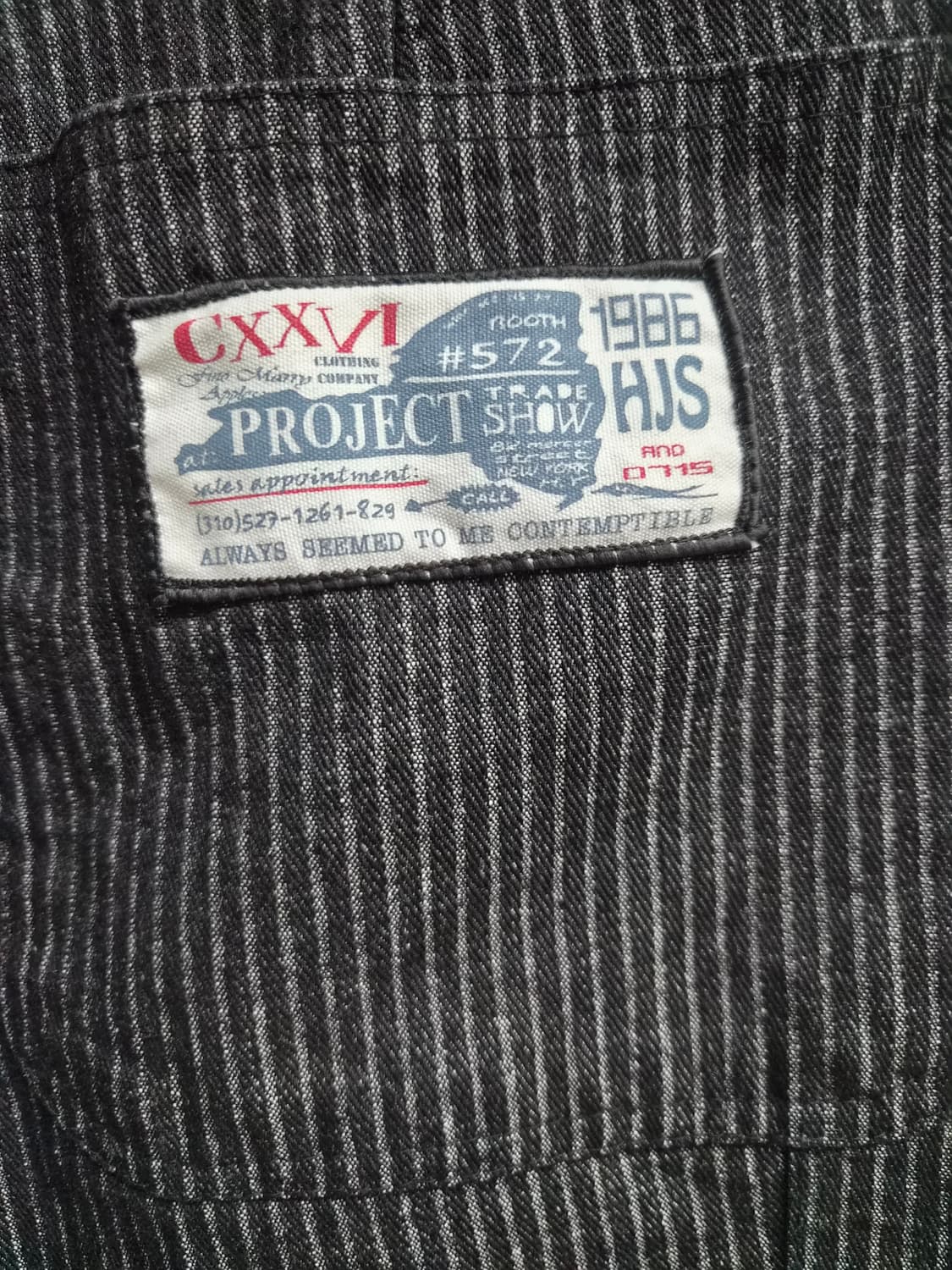 L) OHNIW 히코리 카펜터 팬츠 팝니다 상품이미지3