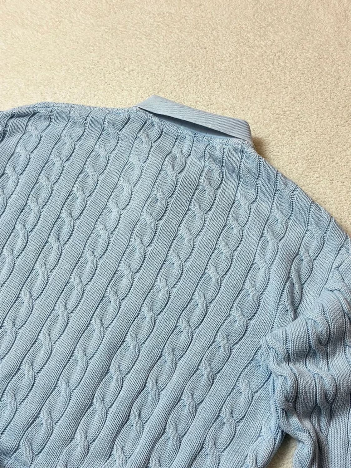 폴로 랄프로렌 케이블 코튼 크롭 니트 PN6683    상품이미지7